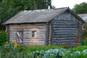 Log-cabin- the first custom home