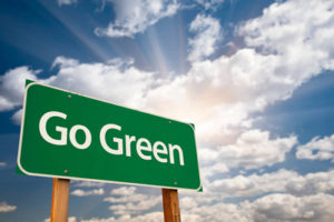 Go green build green custom homes