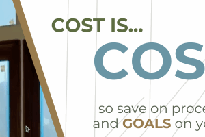 Cost is ... Cost. So save on process, time and goals on your build.